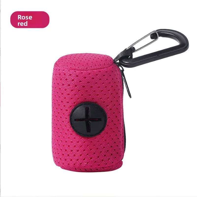 Dispensador Portátil de Bolsas para Desechos de Mascotas
