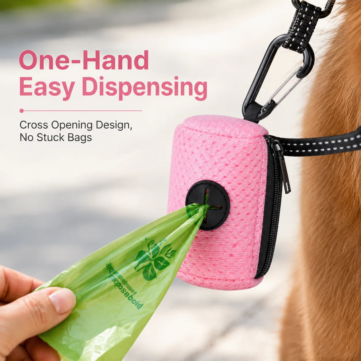 Portable Pet Waste Bag Dispenser