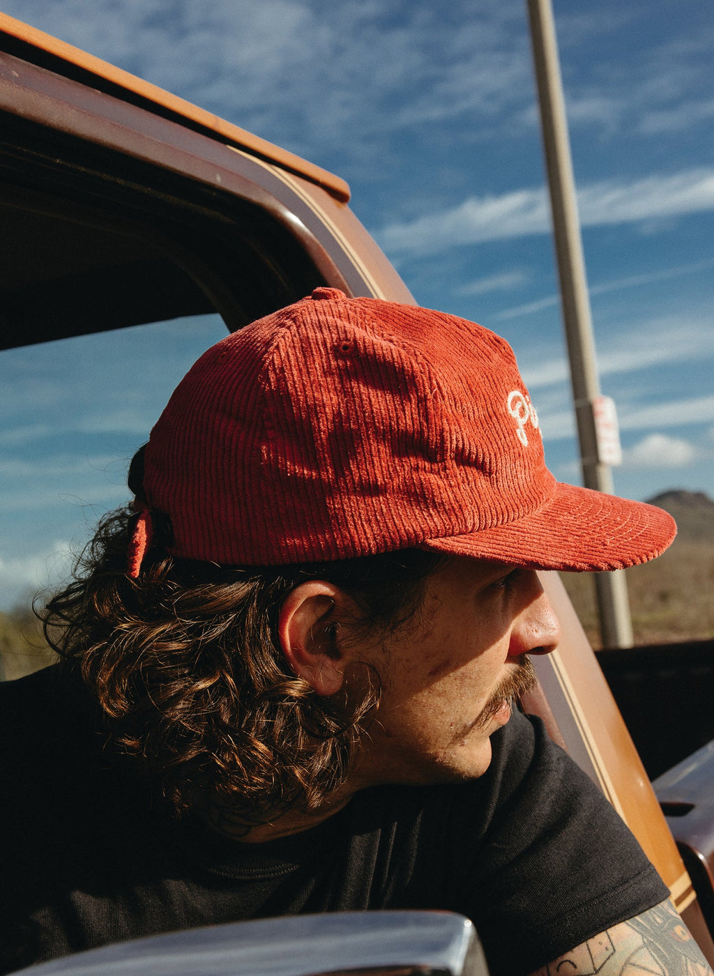 Pizza Chainstitch Hat